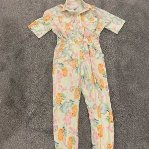 L’atiste by Amy retro floral jumpsuit